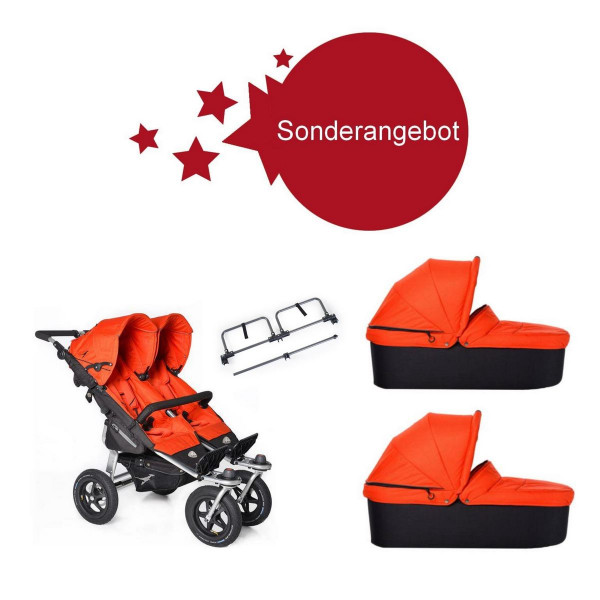 TFK Sonderangebot- Twin Adventure Zwillingskinderwagen